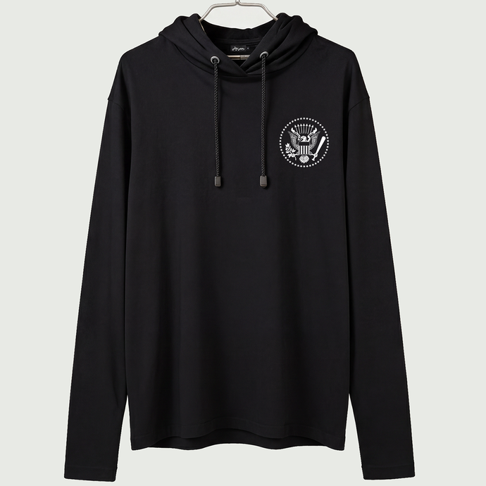 Camiseta Manga Longa com Capuz Masculina Streetwear Deftones